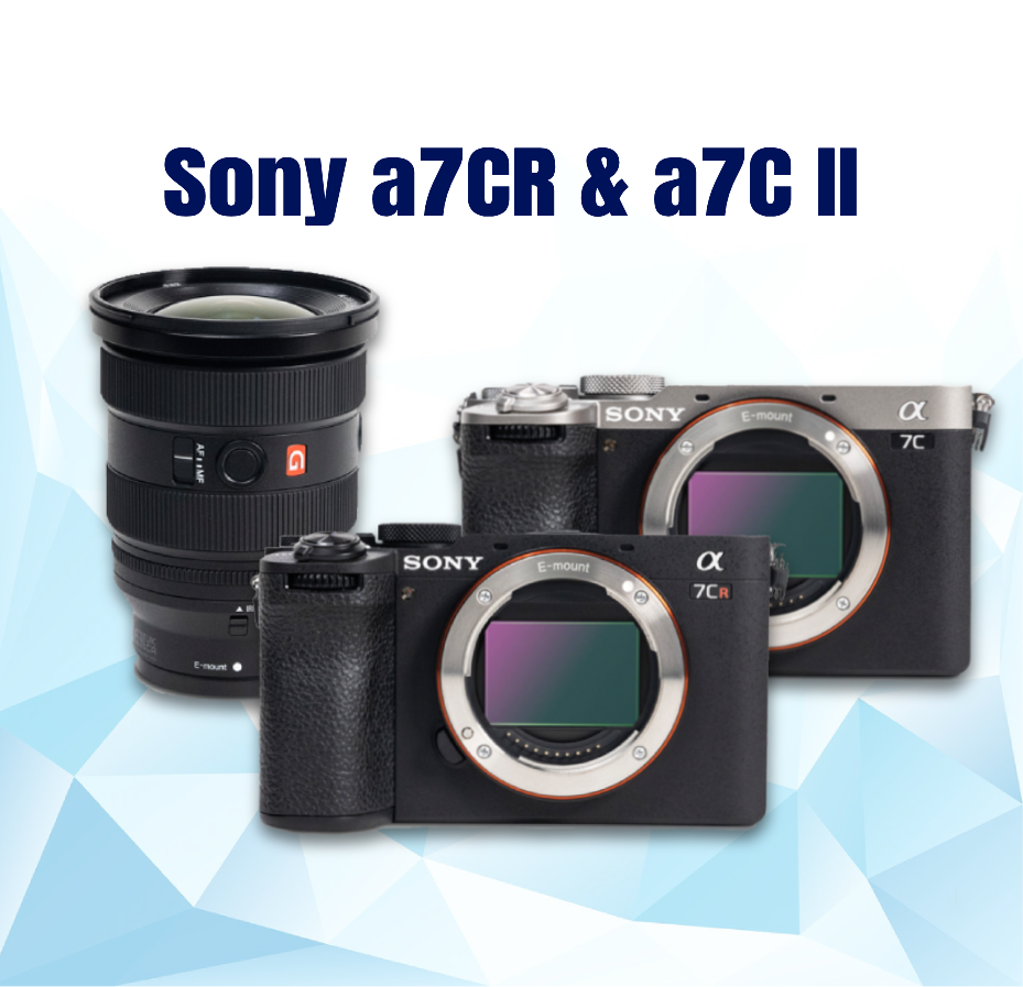 معرفی جدیدترین دوربین های سونی A7CR و A7CII دوربین سونی Sony a7CR دوربین سونی Sony a7C ii