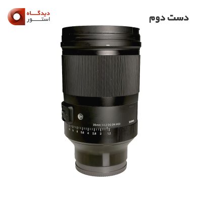 لنز سیگما Sigma 35mm f/1.2 DG DN Art Lens for Sony E – دست دوم