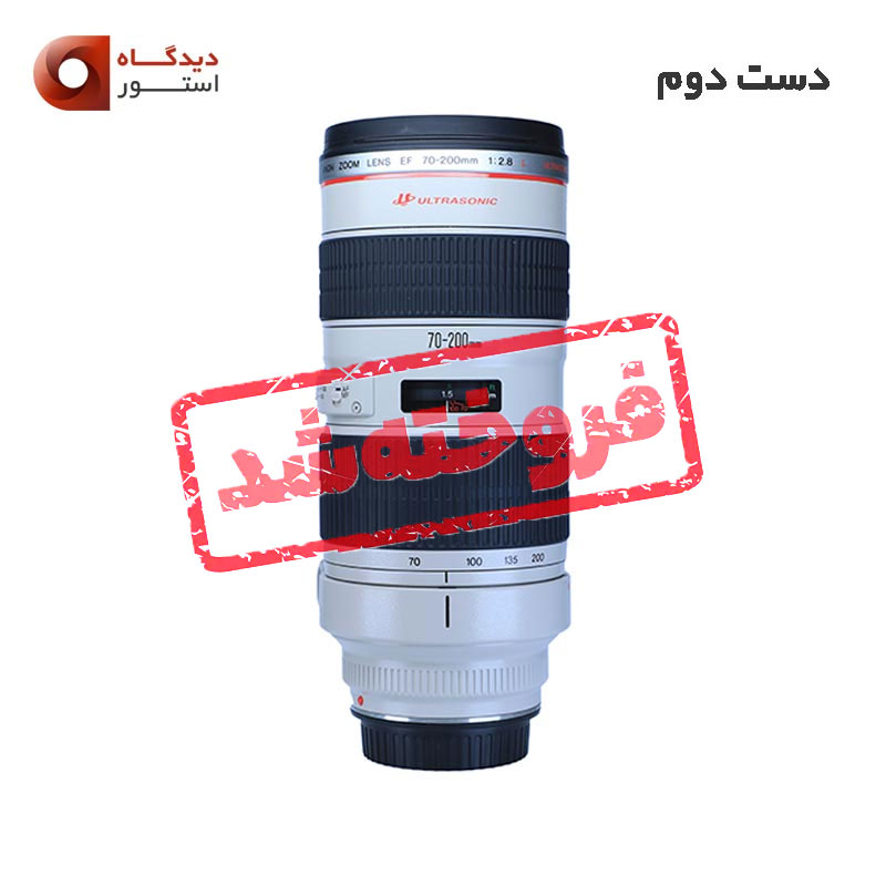 لنز کانن Canon EF 70-200mm f/2.8L USM - دست دوم