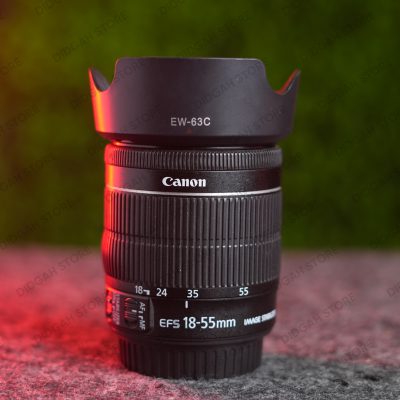 لنز کانن Canon EF-S 18-55mm f/3.5-5.6 IS STM – دست دوم