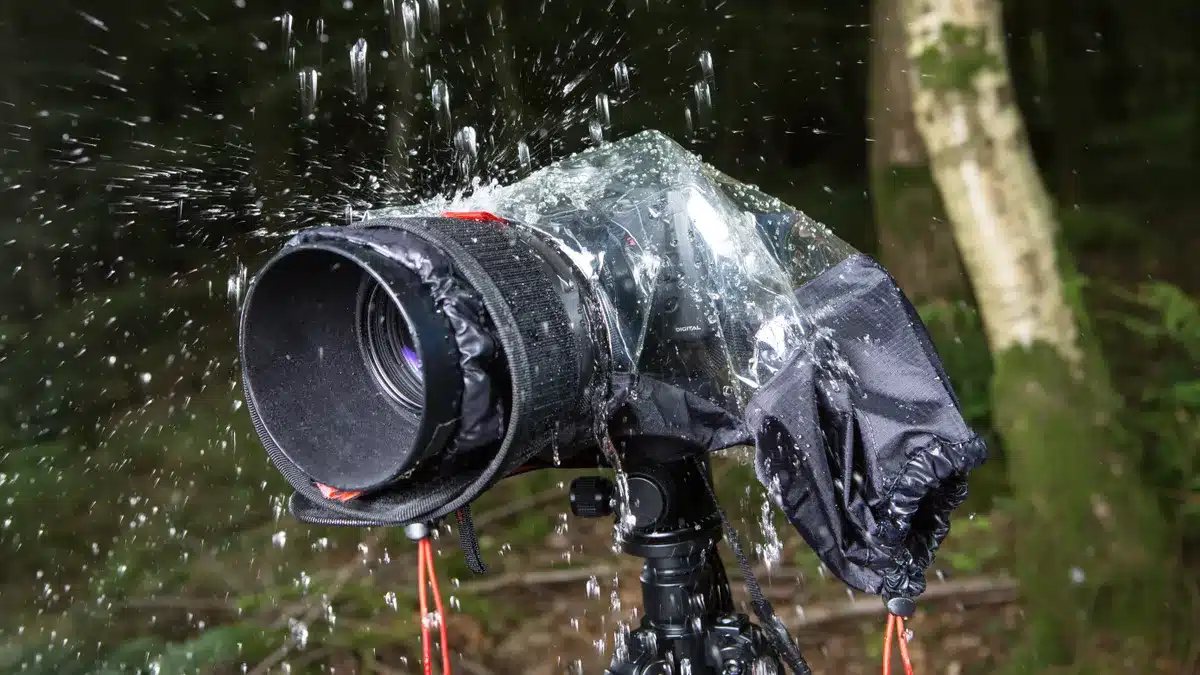 محافظت از دوربین در باران